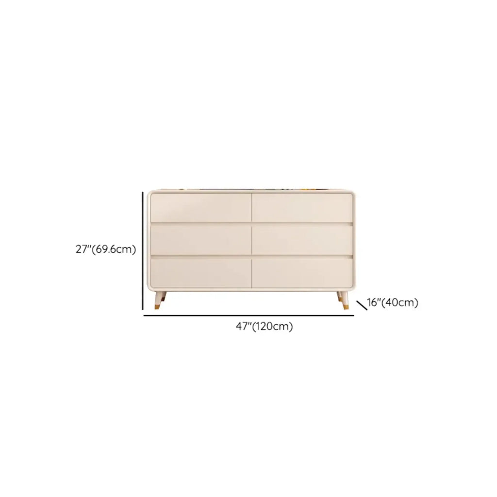 Minimalist Accent Chest for Indoor Use with Multi Drawers