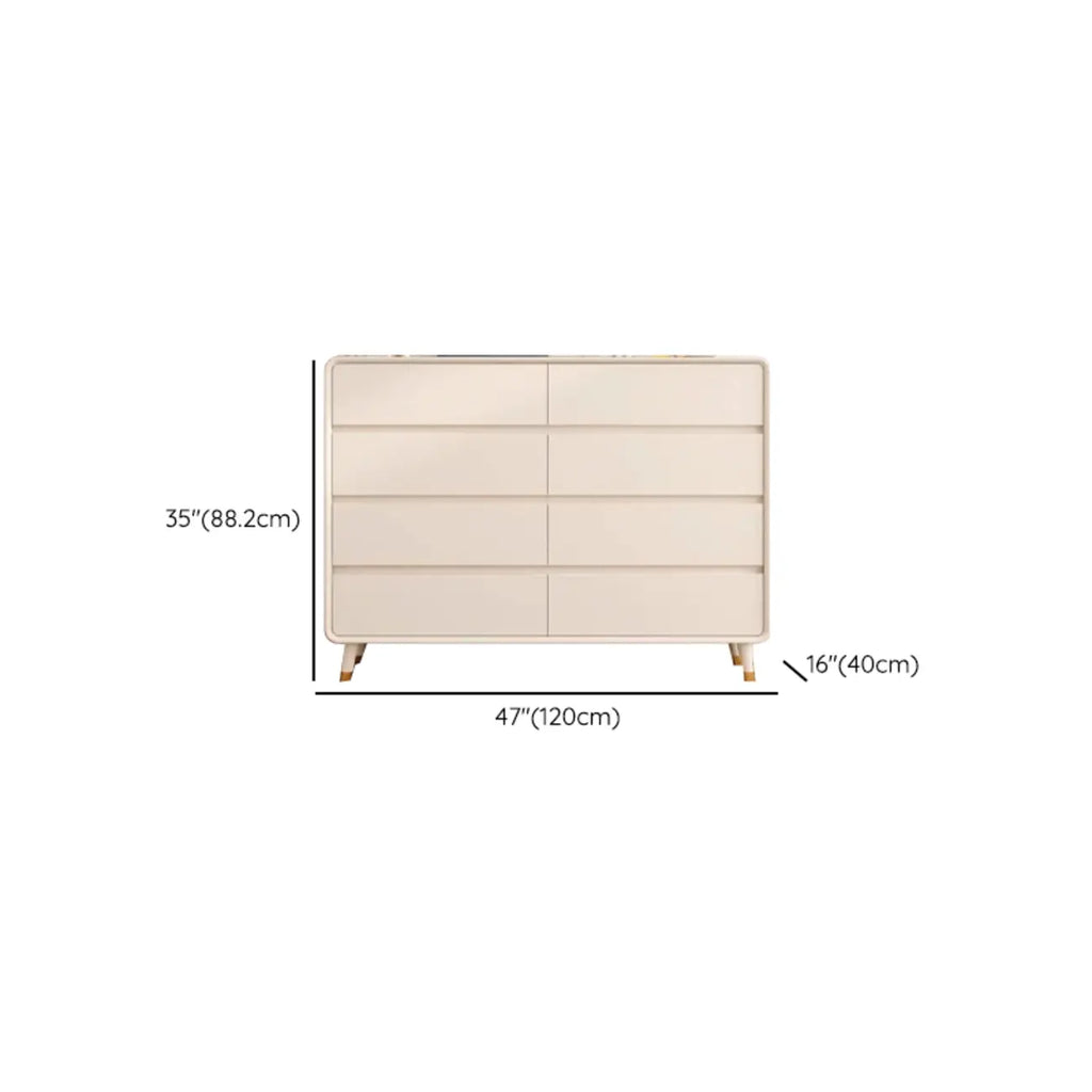 Minimalist Accent Chest for Indoor Use with Multi Drawers