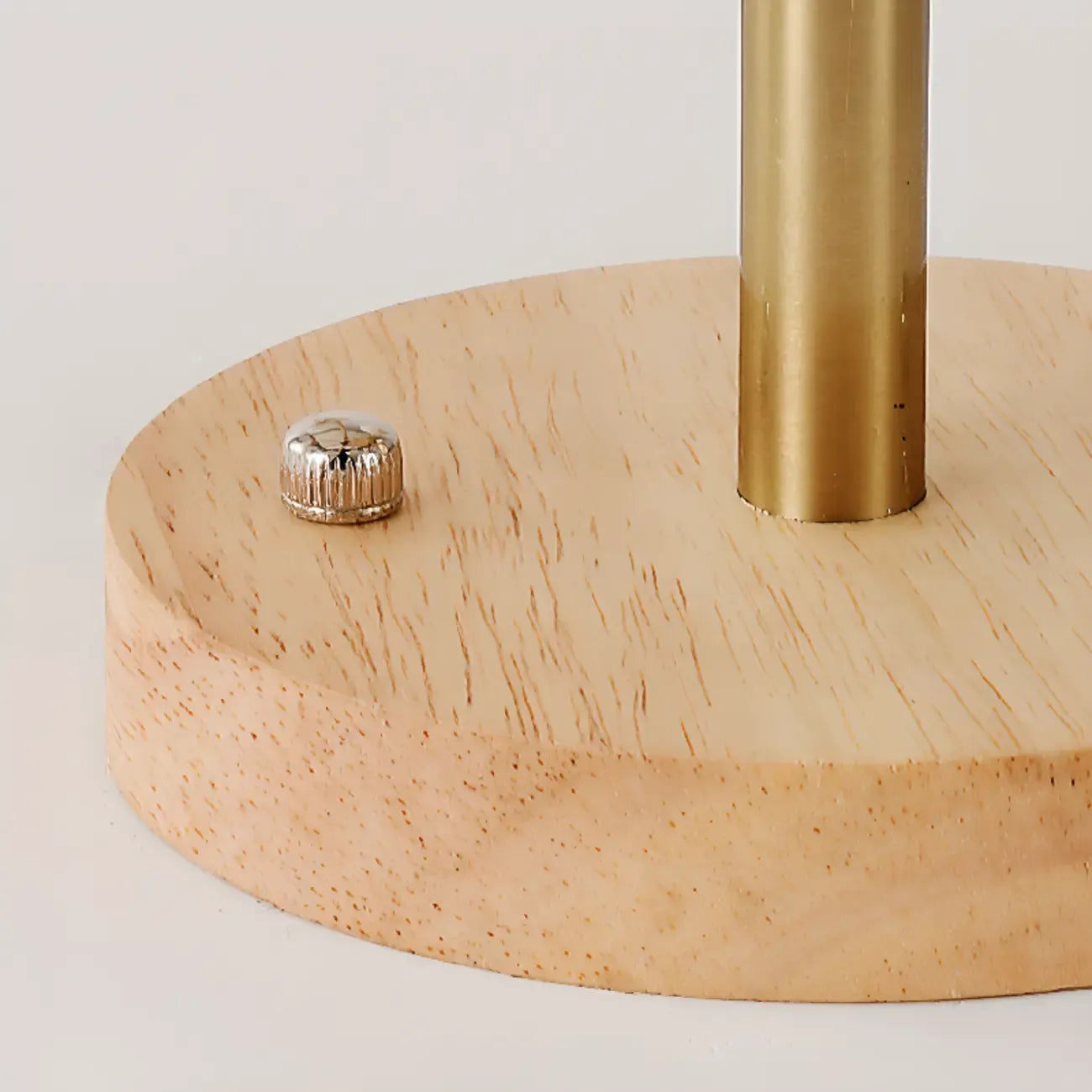 Floral Fabric Ceiling Light for Living Room in Natural Finish