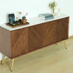 Modern Wood Sideboard Buffet Cabinet