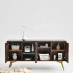 Modern Wood Sideboard Buffet Cabinet