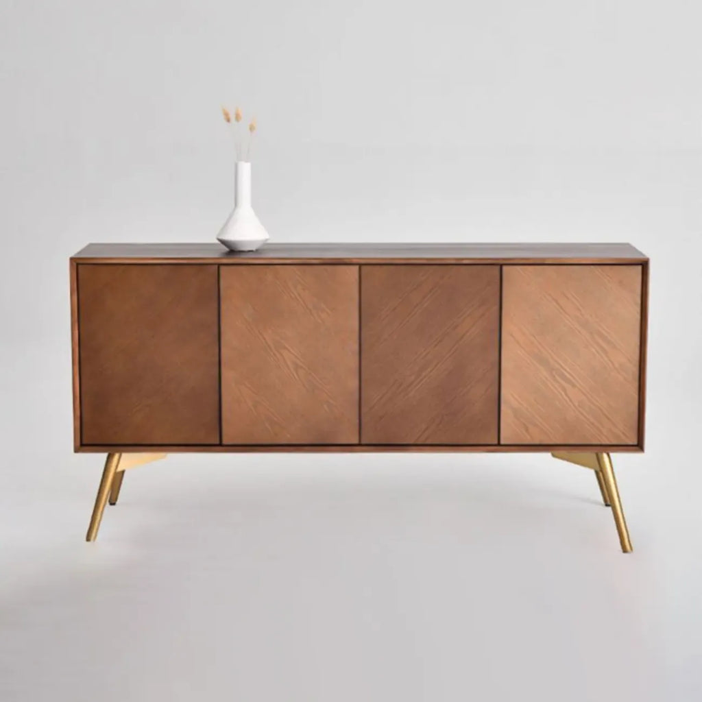 Modern Wood Sideboard Buffet Cabinet