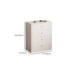Modern Rectangular Wooden Storage Cabinet in Freestanding