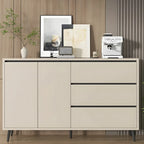 Modern Wooden Sideboard with Multi-Drawers and Cabinets