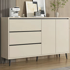 Modern Wooden Sideboard with Multi-Drawers and Cabinets