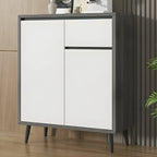 Modern Wooden Sideboard with Multi-Drawers and Cabinets