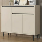 Modern Wooden Sideboard with Multi-Drawers and Cabinets