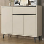 Modern Wooden Sideboard with Multi-Drawers and Cabinets