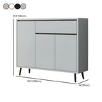 Modern Wooden Sideboard with Multi-Drawers and Cabinets