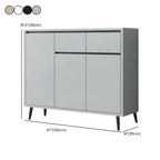 Modern Wooden Sideboard with Multi-Drawers and Cabinets