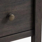 Rustic Oak Brown Living Room Accent Chests with 6/8 Drawers