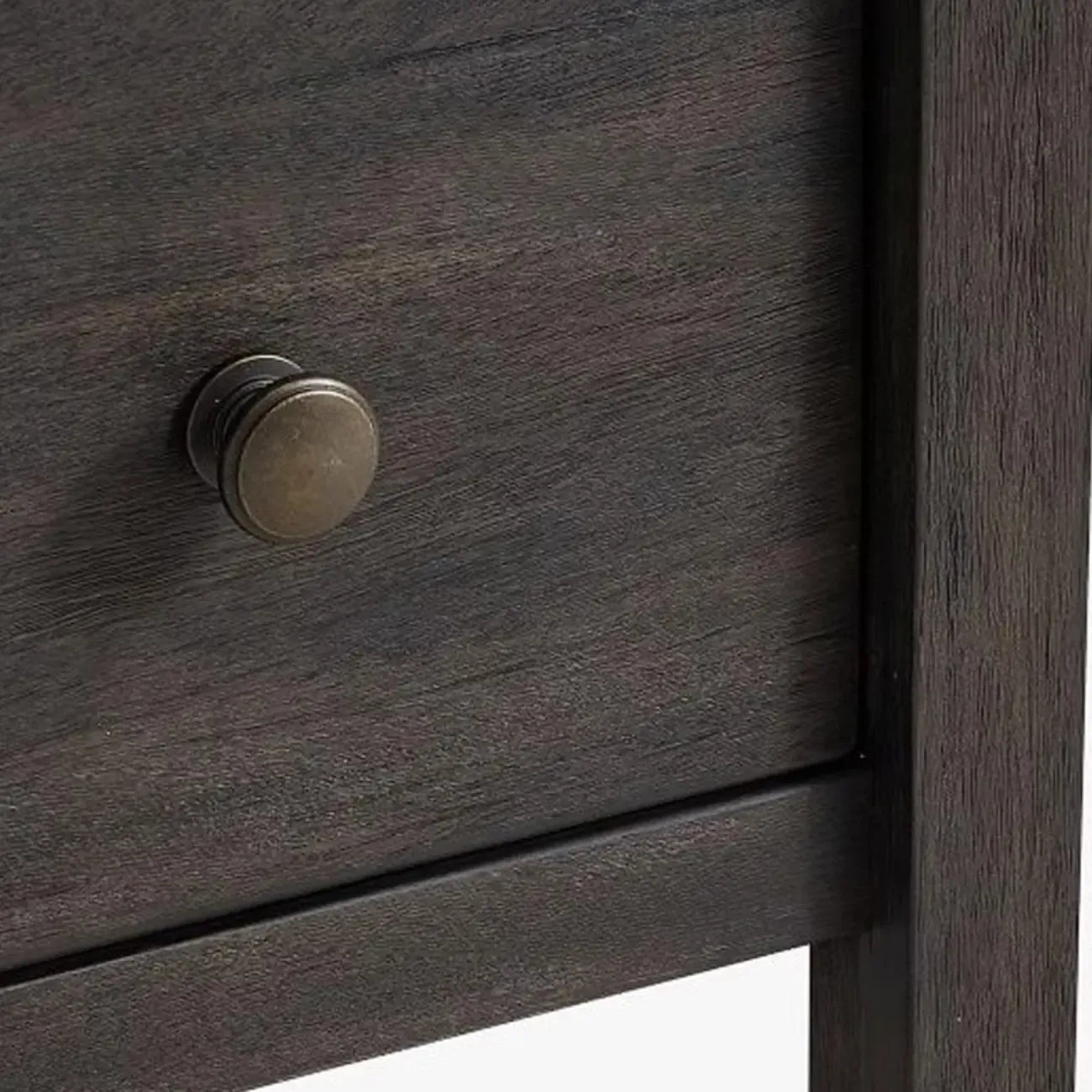 Rustic Oak Brown Living Room Accent Chests with 6/8 Drawers