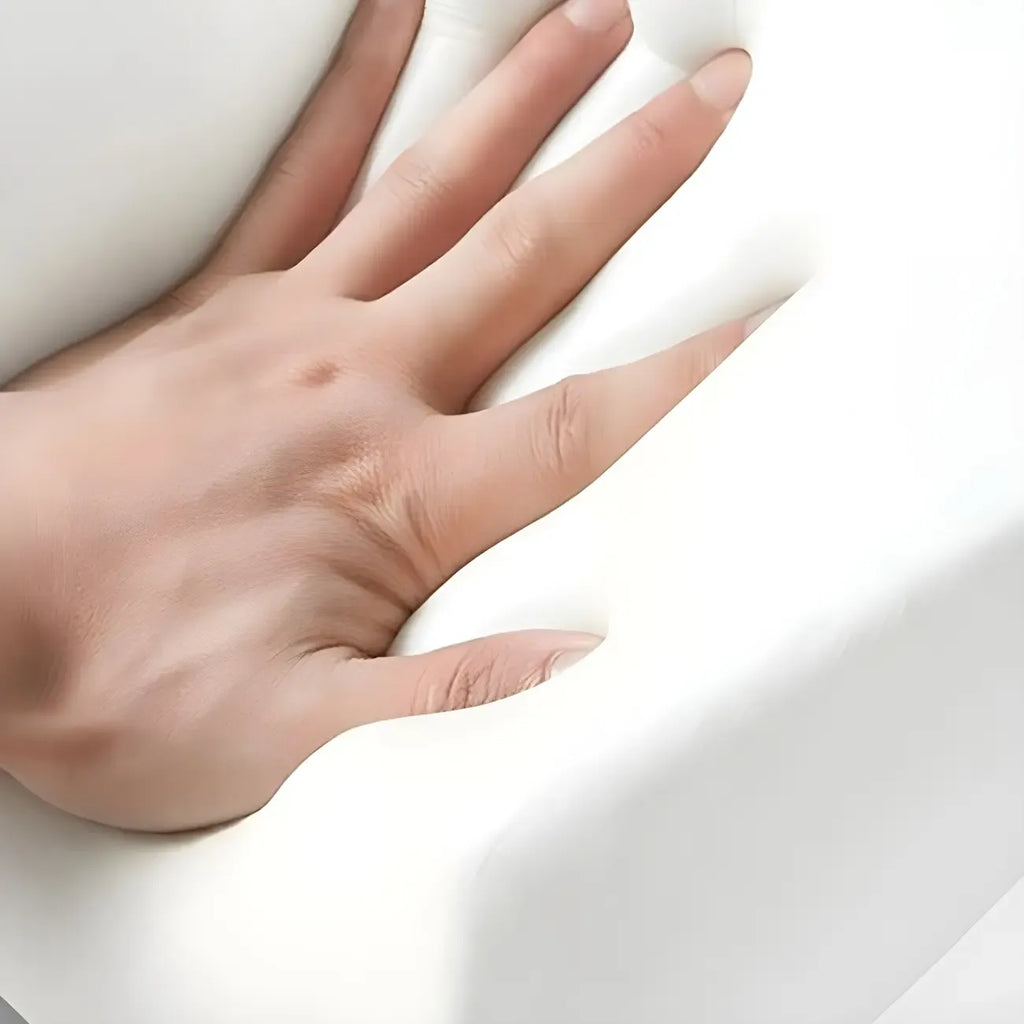 Modern Upholstered Rocking Chair with Spindle Back in Beige