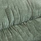 Modern Velvet Ergonomic Upholstered Rocking Chair for Nursery