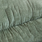 Modern Velvet Ergonomic Upholstered Rocking Chair for Nursery