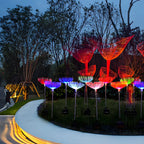 Modern Jellyfish Solar Garden Landscape Lighting