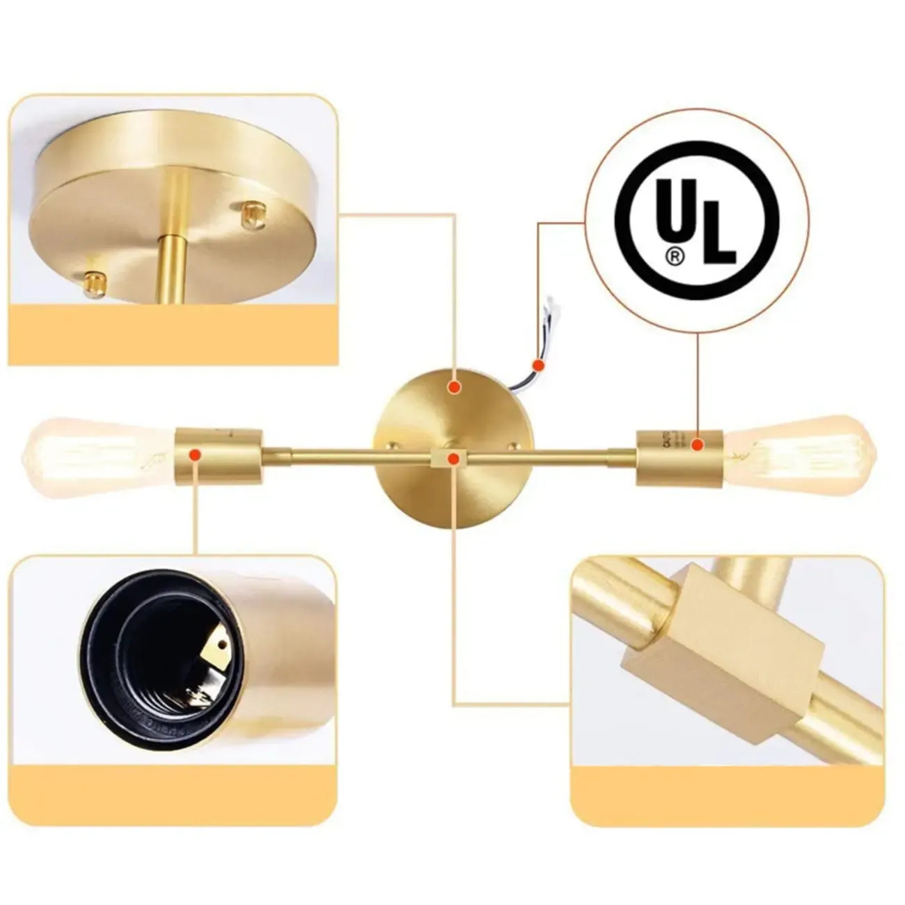 Stylish Dual-Tube Vanity Wall Light for Modern Bathroom