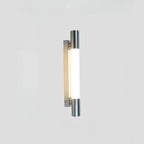 1-Light Minimalist Tube LED Vanity Light for Bathroom