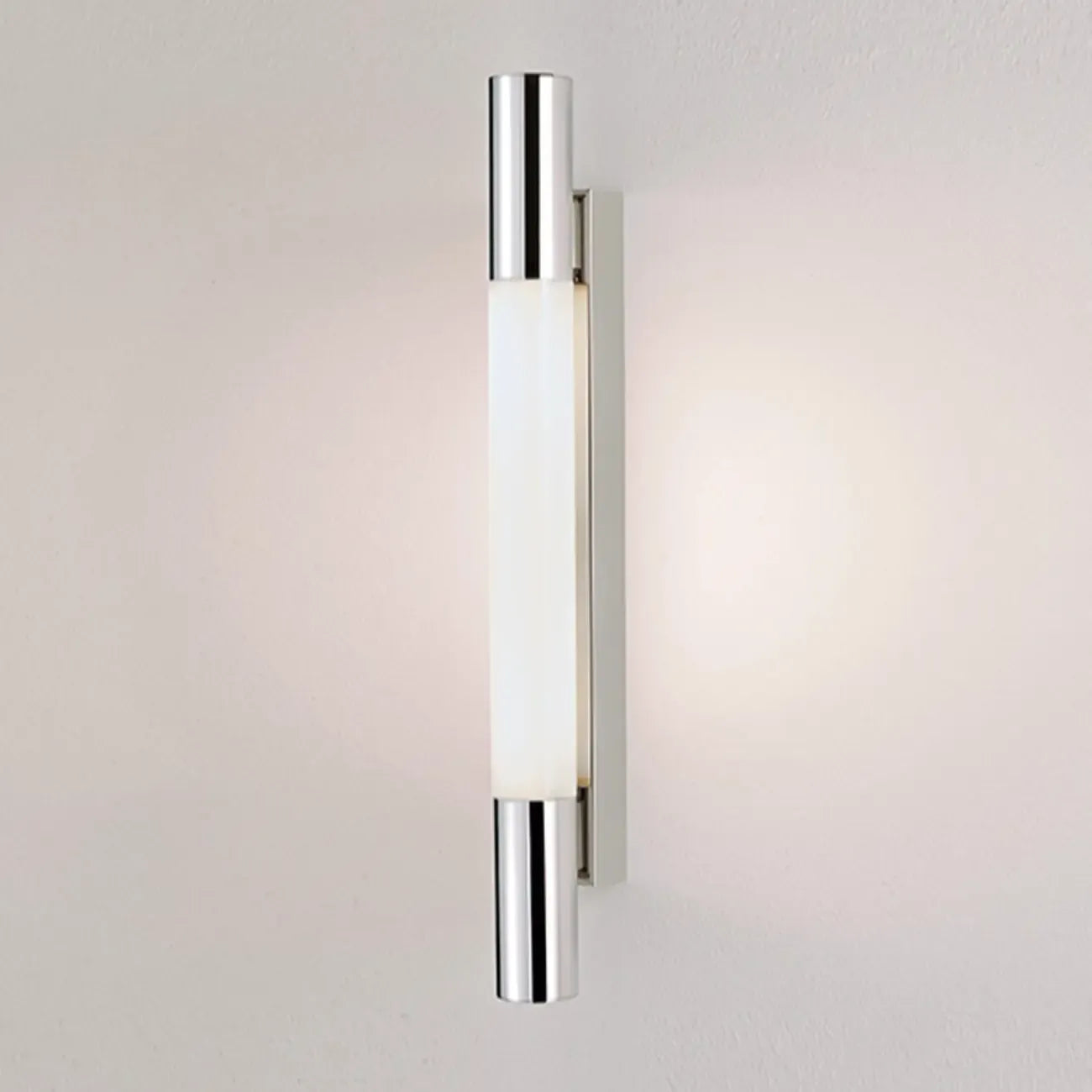 1-Light Minimalist Tube LED Vanity Light for Bathroom
