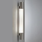 1-Light Minimalist Tube LED Vanity Light for Bathroom