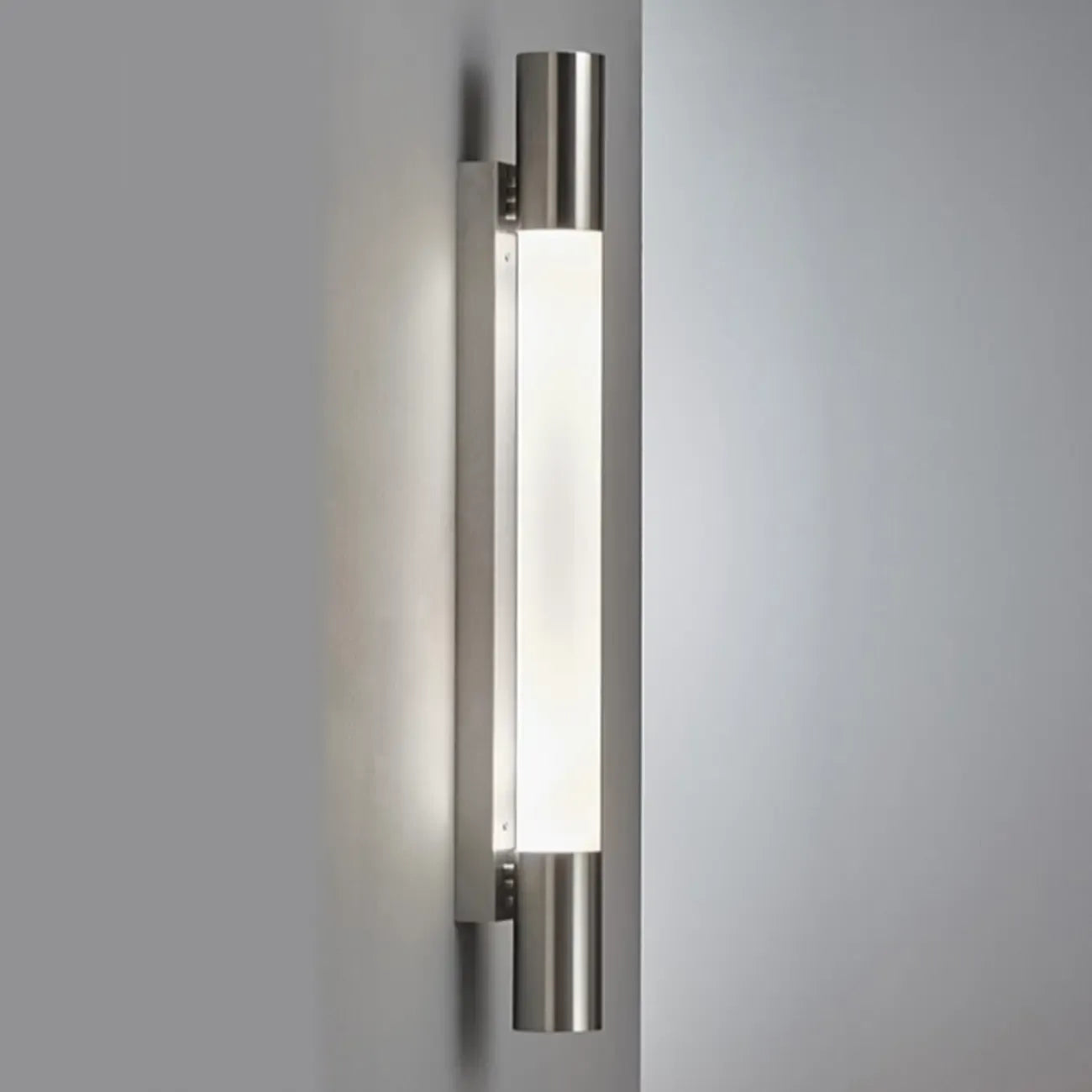 1-Light Minimalist Tube LED Vanity Light for Bathroom