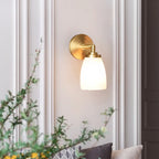 Opal Glass Modern Wall-mounted Vanity Light for Bathroom