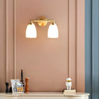 Opal Glass Modern Wall-mounted Vanity Light for Bathroom