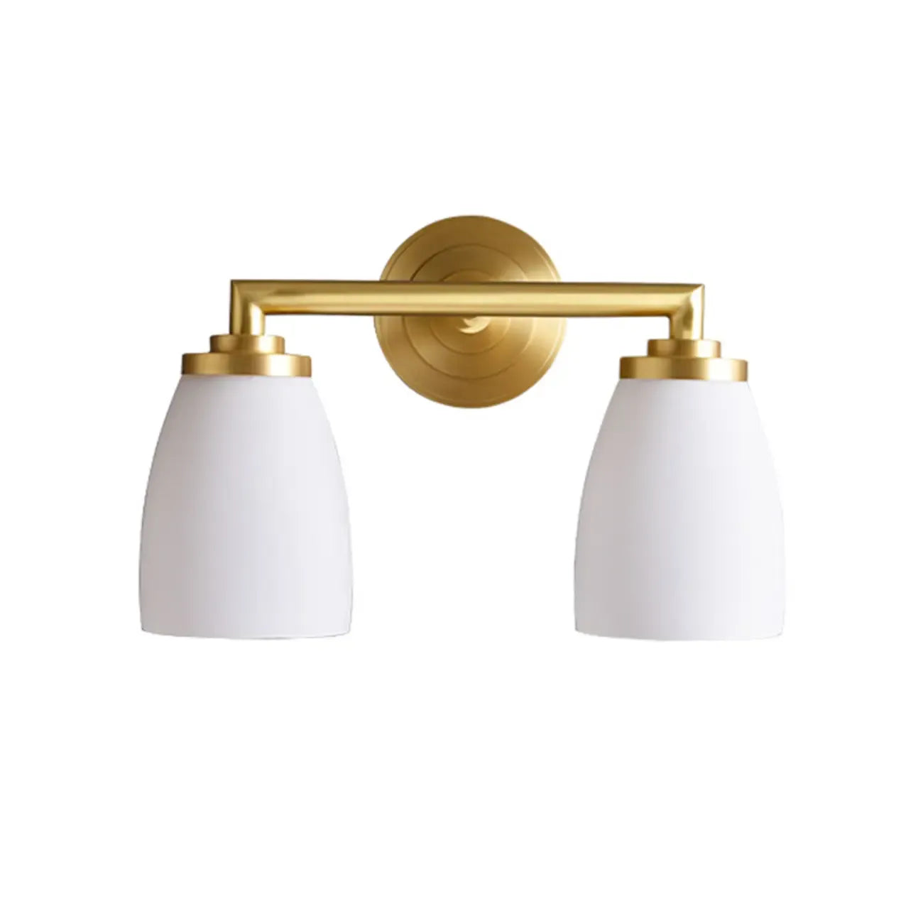 Opal Glass Modern Wall-mounted Vanity Light for Bathroom