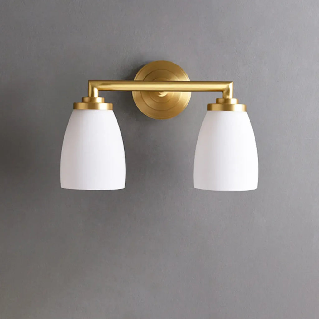 Opal Glass Modern Wall-mounted Vanity Light for Bathroom