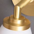 Opal Glass Modern Wall-mounted Vanity Light for Bathroom