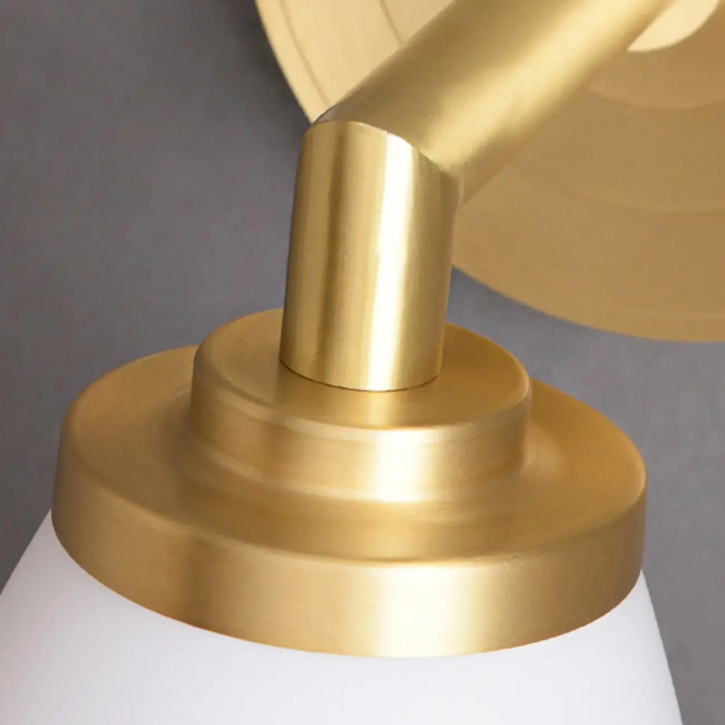 Opal Glass Modern Wall-mounted Vanity Light for Bathroom