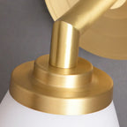 Opal Glass Modern Wall-mounted Vanity Light for Bathroom