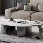 Classic Small Round Metal Side Table for Living Room