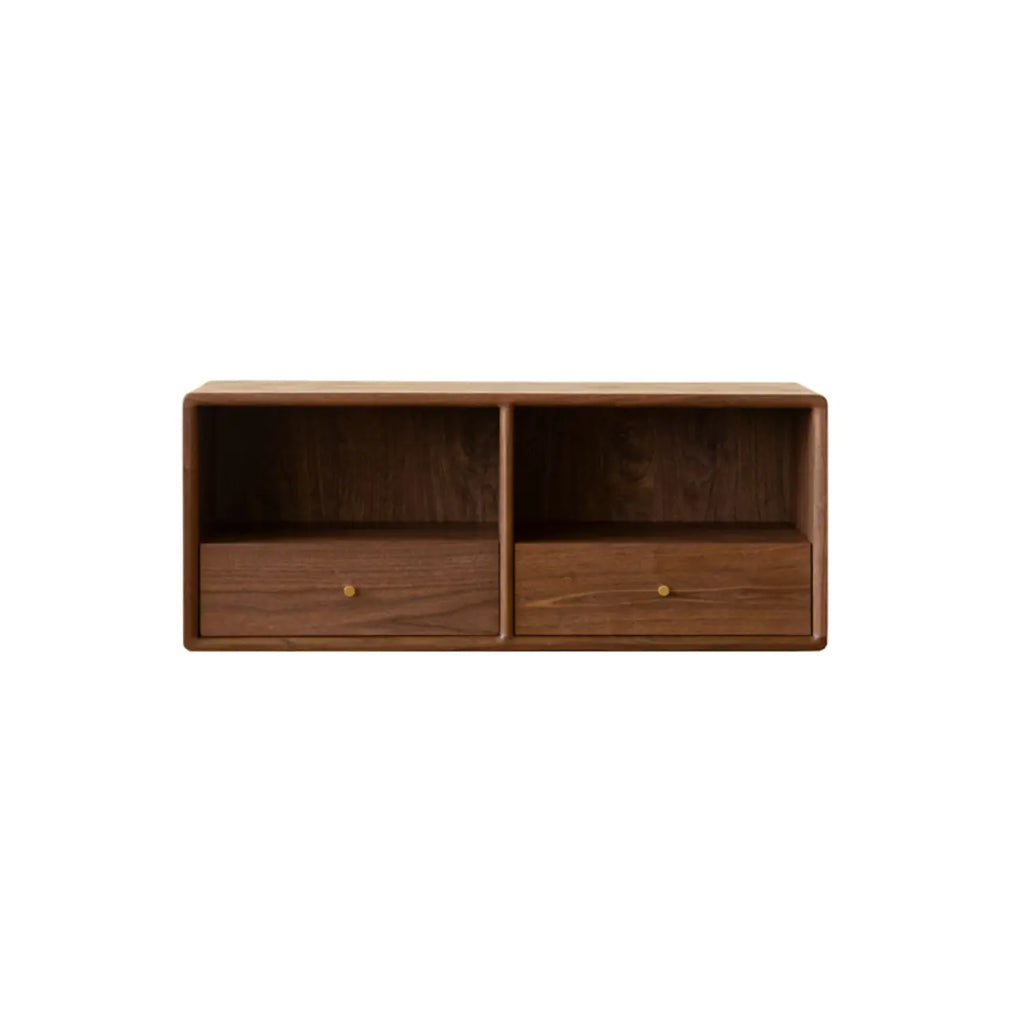 Modern Pine Rectangular Accent Cabinet for Home Display