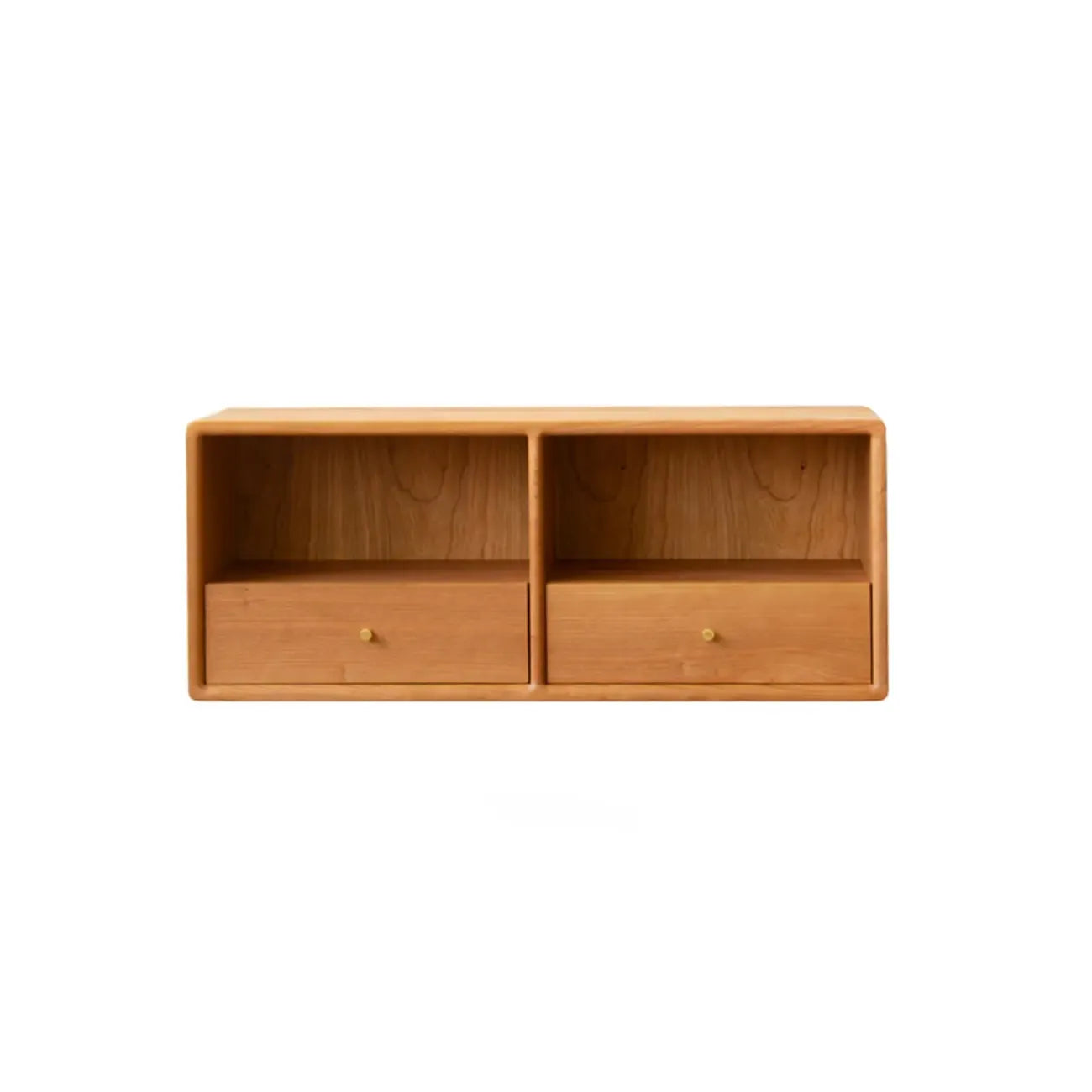 Modern Pine Rectangular Accent Cabinet for Home Display