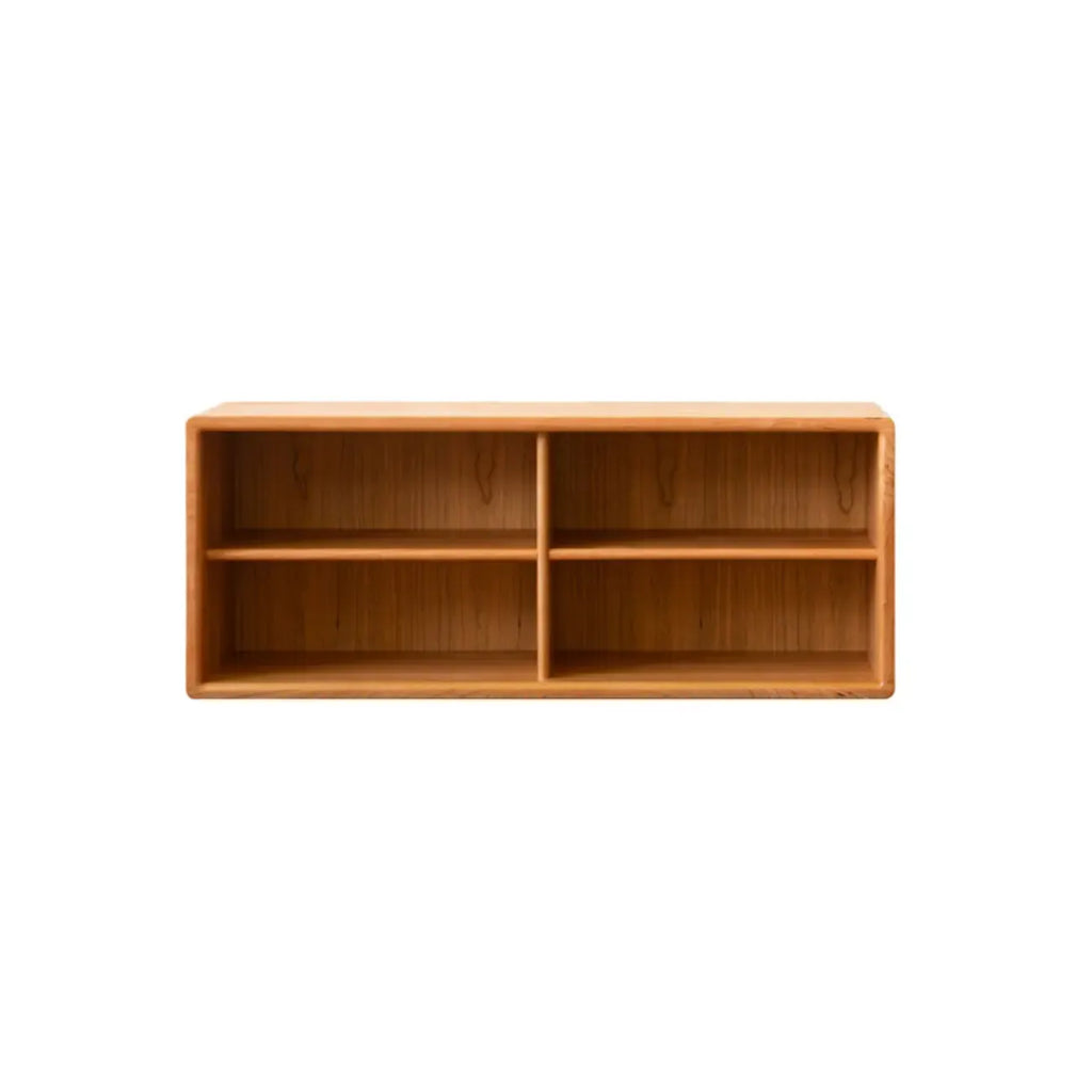 Modern Pine Rectangular Accent Cabinet for Home Display