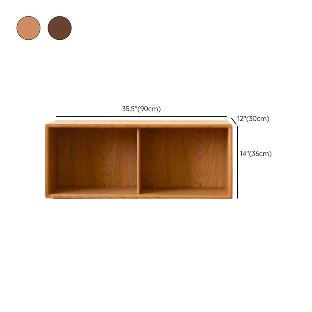 Modern Pine Rectangular Accent Cabinet for Home Display