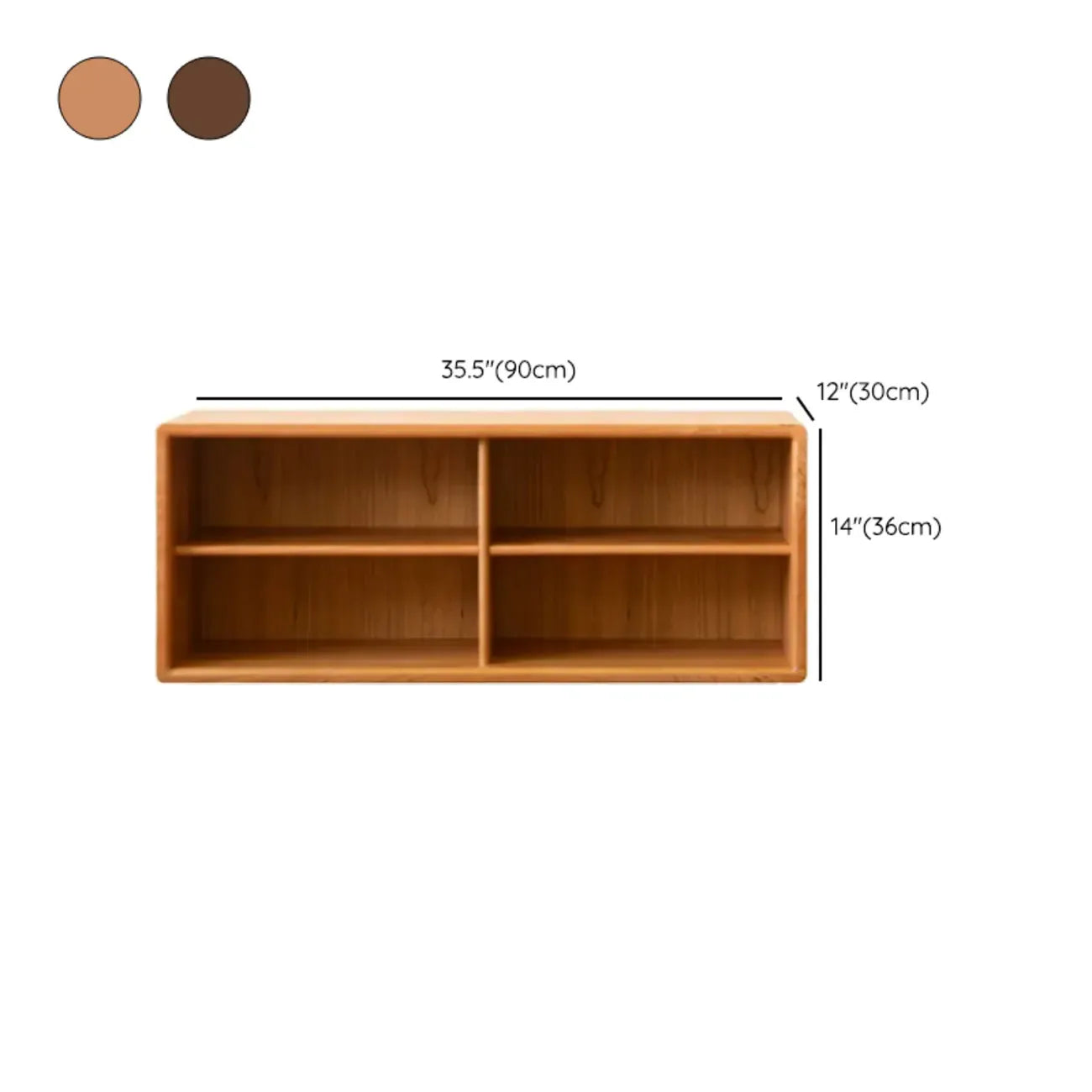 Modern Pine Rectangular Accent Cabinet for Home Display