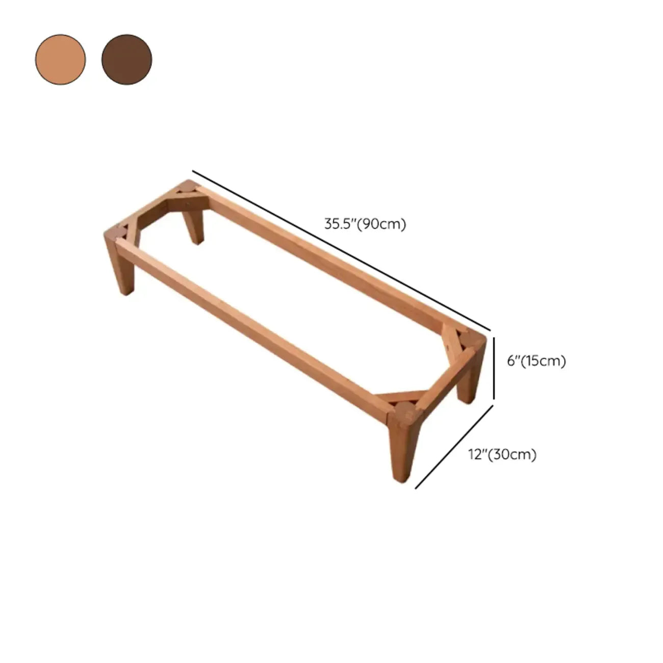 Modern Pine Rectangular Accent Cabinet for Home Display