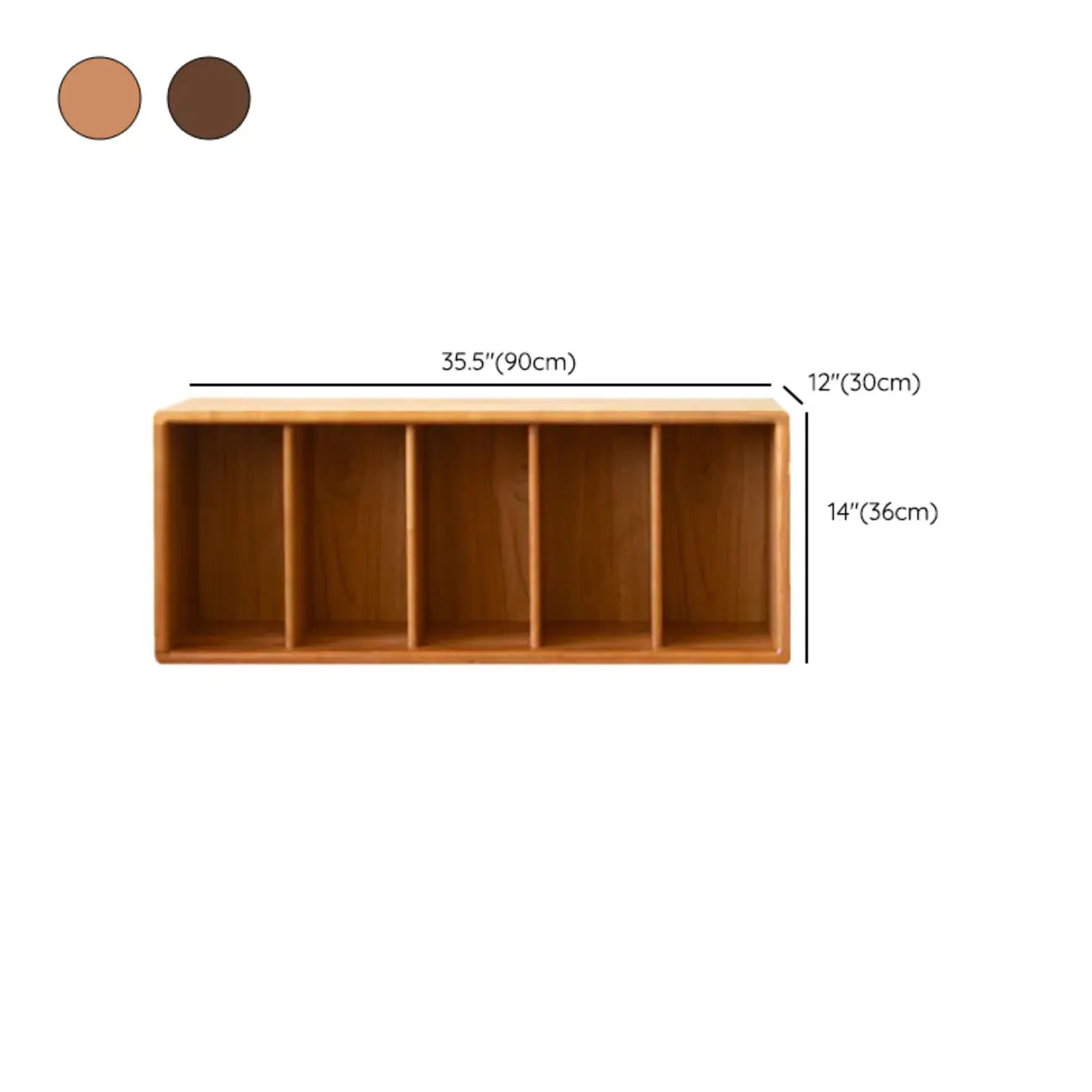 Modern Pine Rectangular Accent Cabinet for Home Display