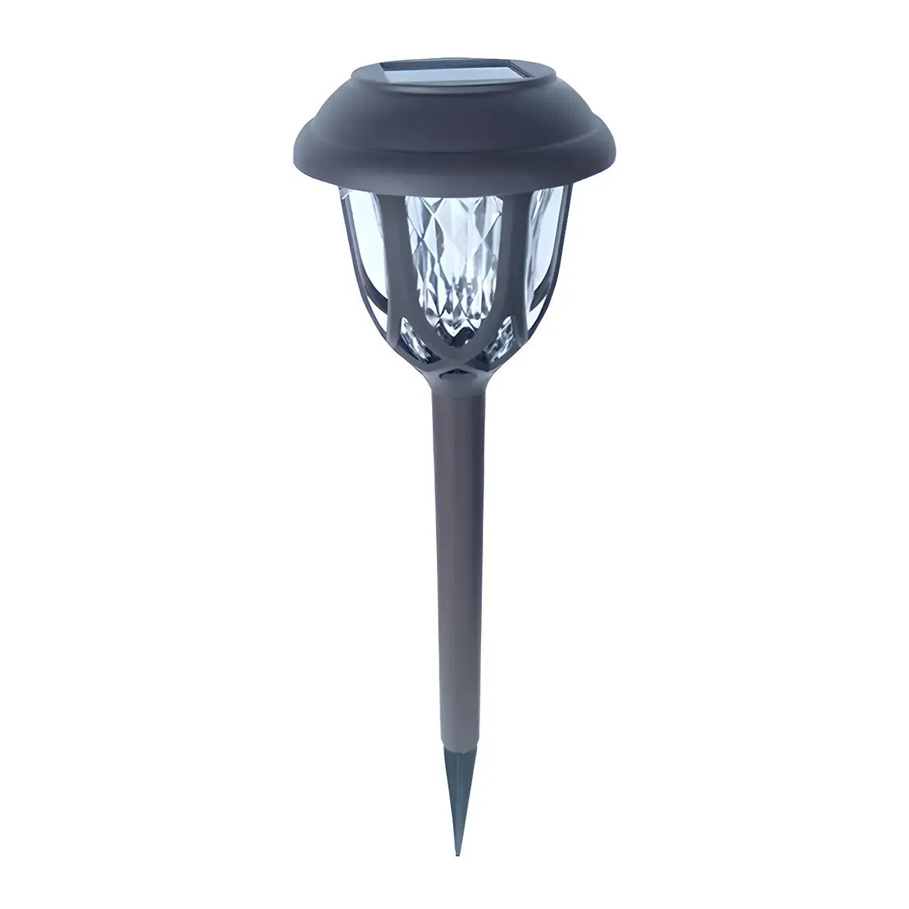 Solar LED Crystal Outdoor Bollard Lights for Gardens and Patios