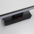Rotatable Simple Black Linear Mini Wall Sconce Dimmable