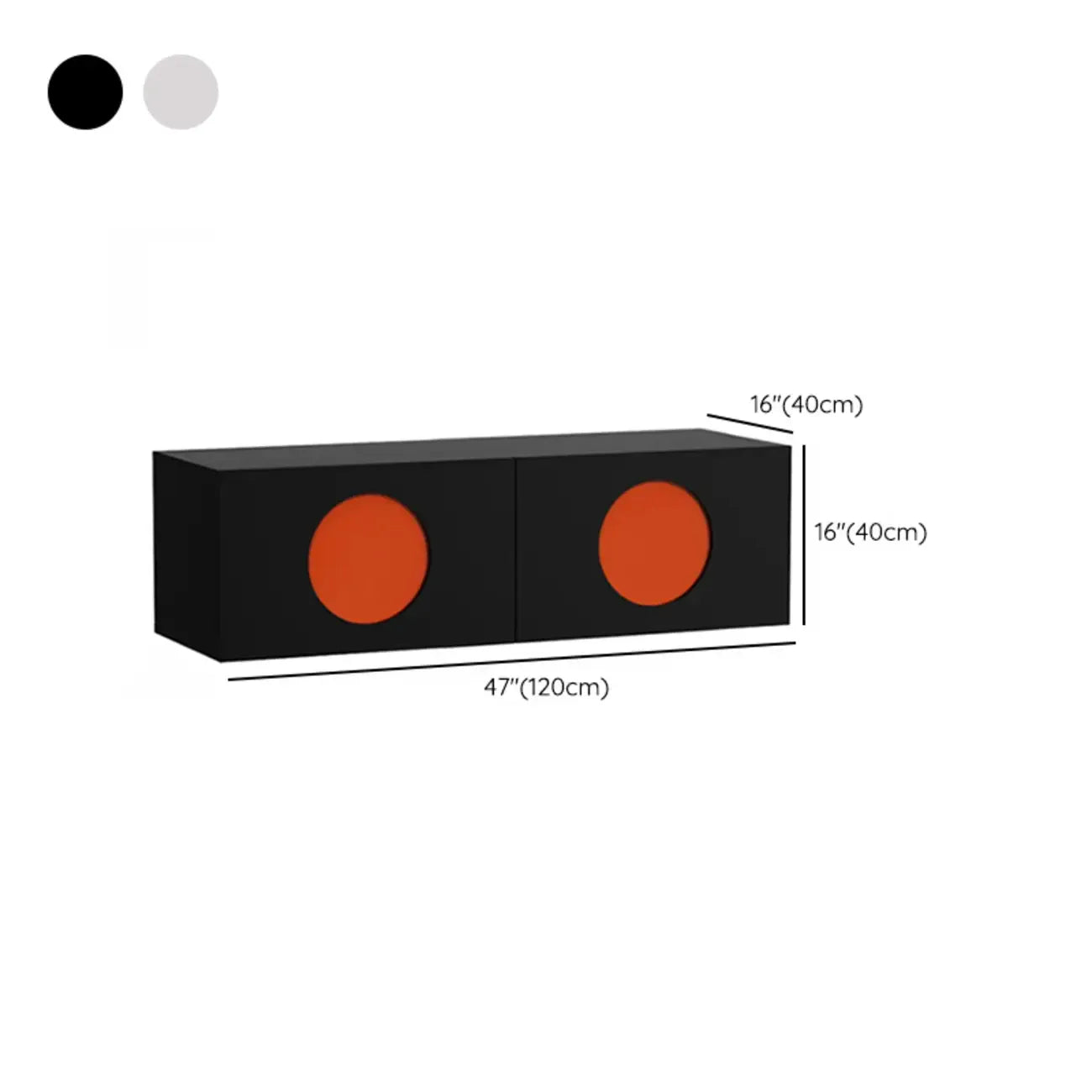 Minimalist Wood 4-Cabinet White TV Stand for Living Room