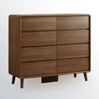 Modish Accent Cabinet for Living Room with Multiple Drawers