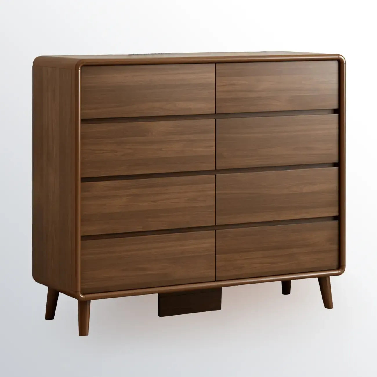 Modish Accent Cabinet for Living Room with Multiple Drawers