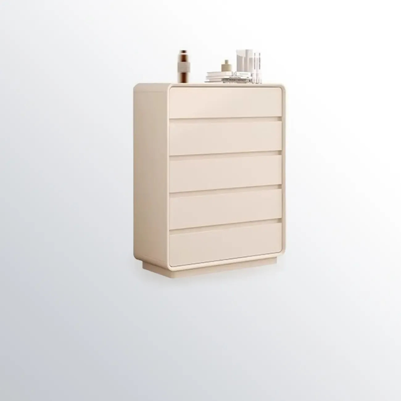 Minimalist Accent Chest for Indoor Use with Multi Drawers