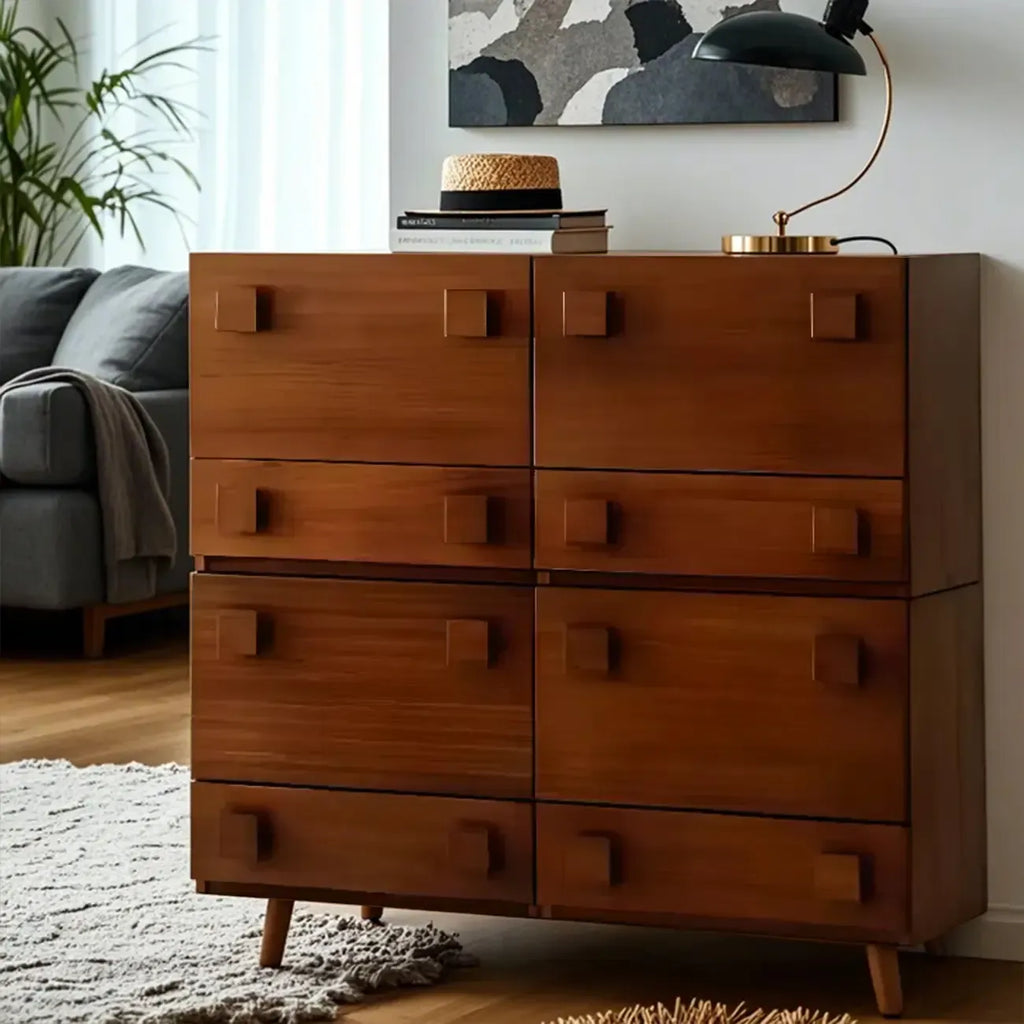 Modern Wooden Matte Black Storage Cabinet for Bathroom