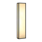 Modern Metal Black Rectangle Wall Light for Outdoor