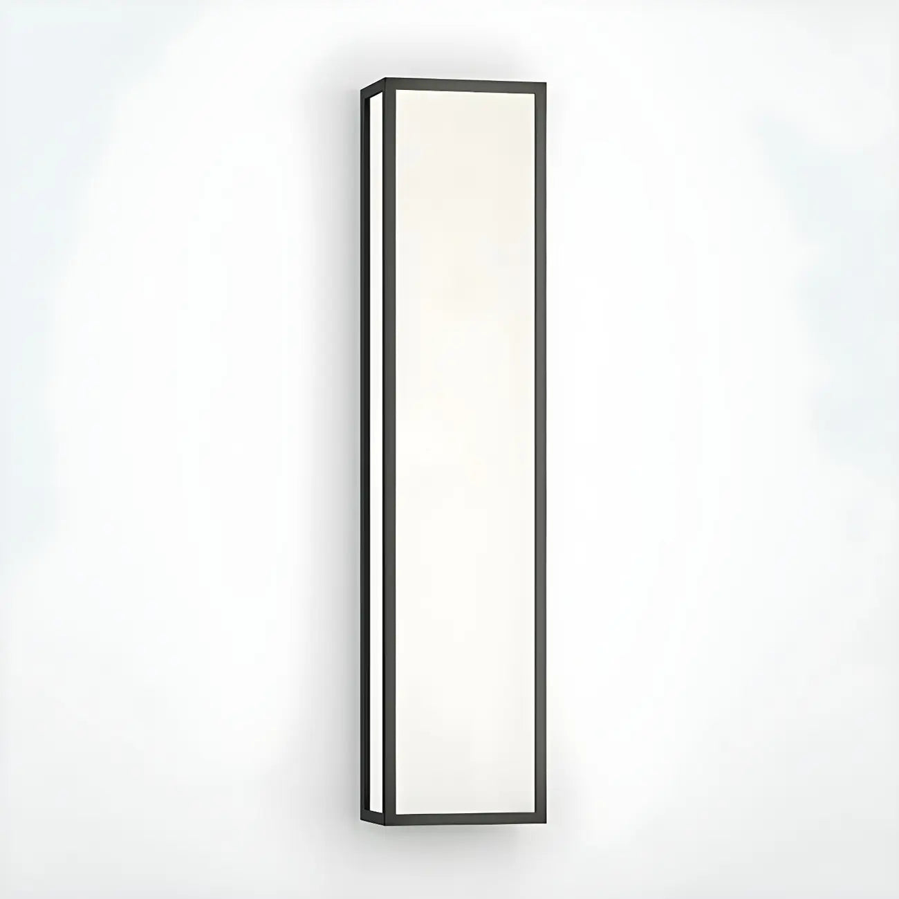 Modern Metal Black Rectangle Wall Light for Outdoor