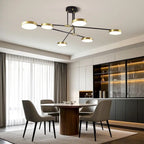 Contemporary Indoor LED Ceiling Light with Acrylic Shade